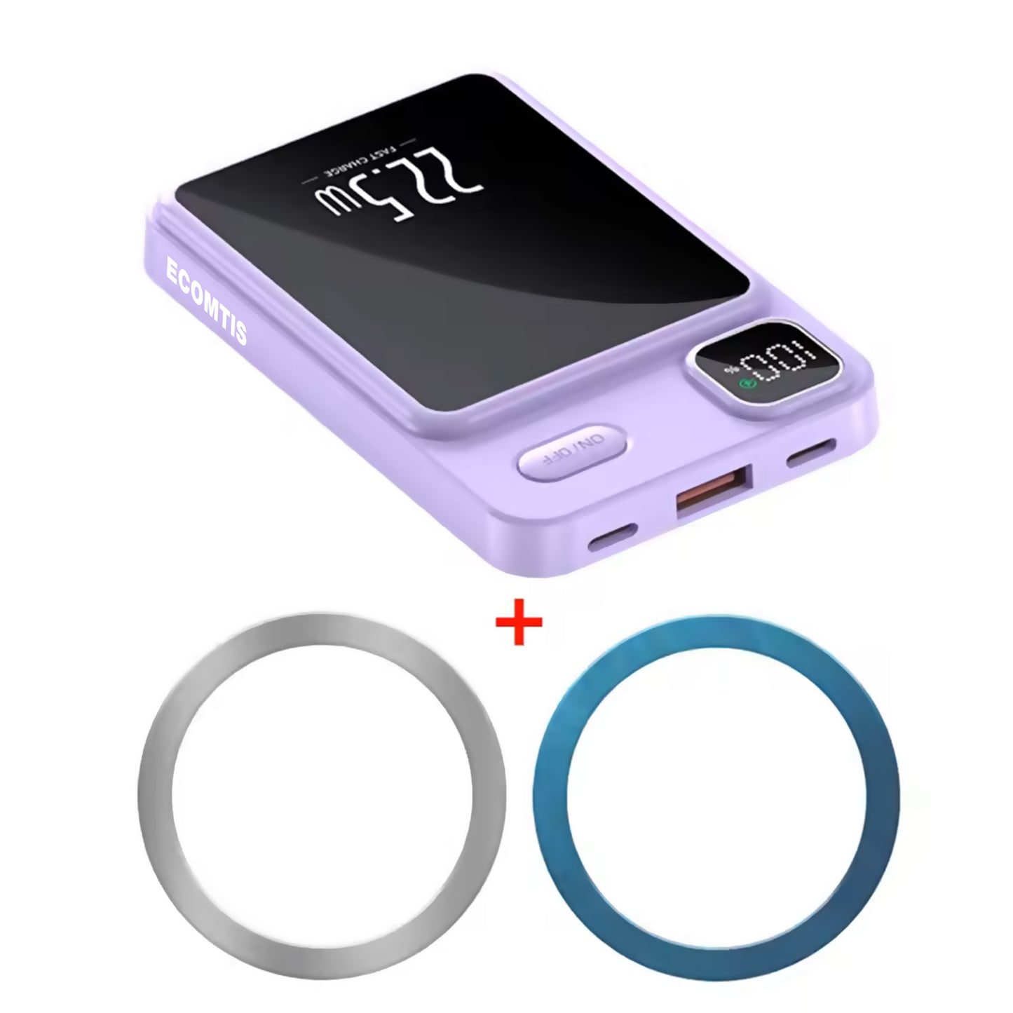 Magnetic Wireless Power Bank 20000mAh 22.5W Fast Charging for iPhone 12 13 14 15 16 Pro Max Xiaomi