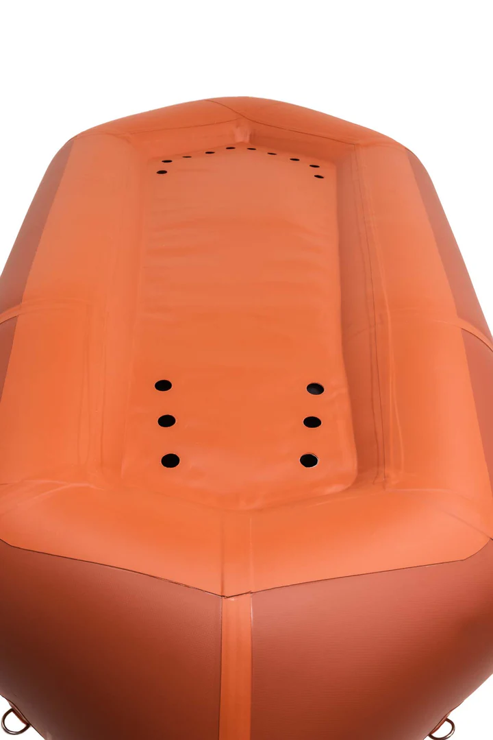 Self-Bailing Ultralight Packraft for River Adventures