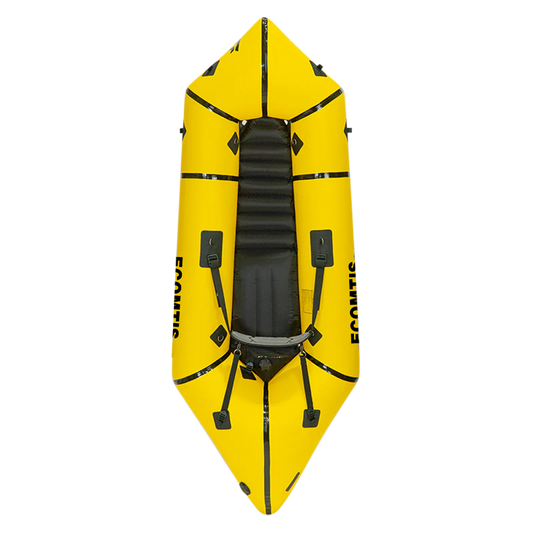Nirvana Self-Bailing Packraft – Whitewater Adventure Raft with Drainage System