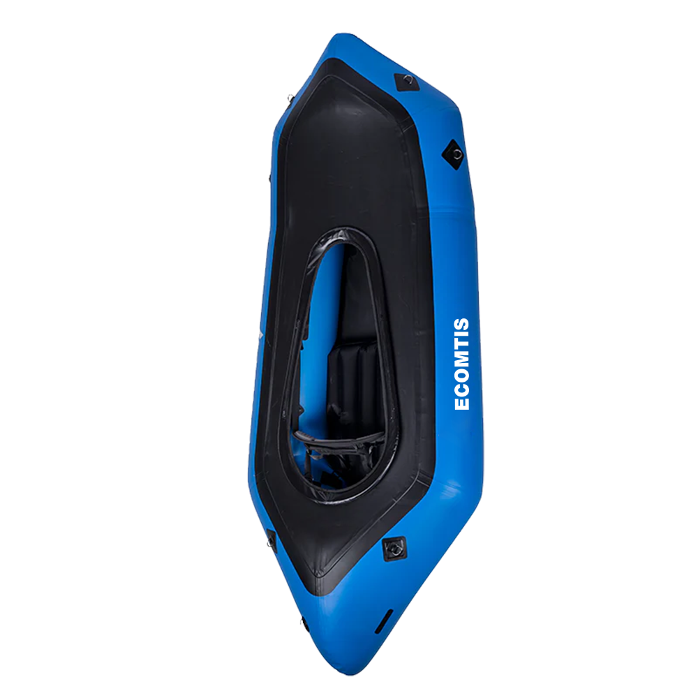 Ultralight Packraft with Integrated Spraydeck