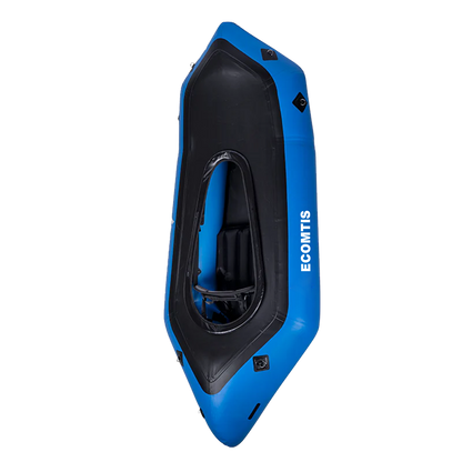 Ultralight Packraft with Integrated Spraydeck